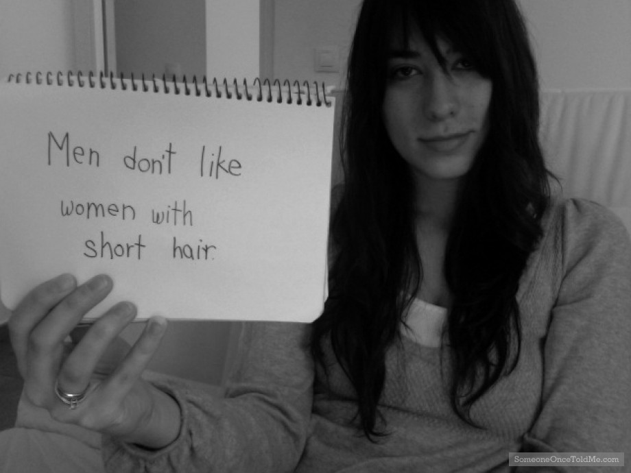 Men Don't Like Women With Short Hair