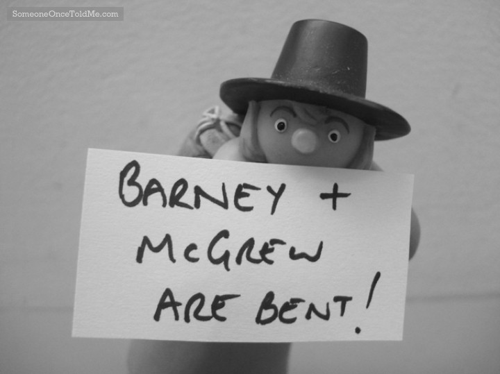 Barney And Mr McGrew Are Bent!